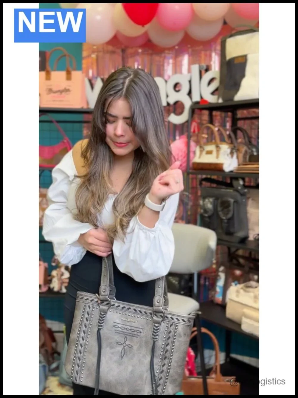 Vegan Leather Western Tote Satchel Purse with Wallet